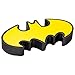 Silver Buffalo DC Comics Batman Large Die Cut MDF Box Wall Sign Featuring Bat Signal, 8” x 1.2” x 4”