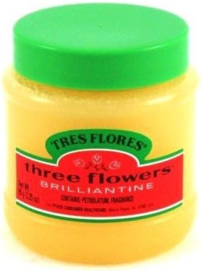 Tres Flores Three Flowers Brilliantine Liquid Hair Oil - 4 Oz, by Three Flowers