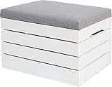 🎁 TOLLES GESCHENK – Sie wollen etwas verschenken, das hinterher nicht im Müll landet und wirklich einen Nutzen hat? Dann ist unsere Sitzbank eine wunderbare Geschenkidee für einen geliebten Menschen, wenn Sie etwas Besonderes schenken möchten.