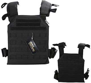 Zip Zap Zooom Combat British Army Military Molle Spartan Plate Carrier Assault Surplus Vest Black
