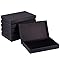 Scatole Regalo Per Gioielli - 6 Pezzi Nere 20x13x3 Cm, In Cartone Kraft Con Spugna Interna, Ideali Per Collane E Orecchini - Foto 2