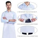 Nanxson Unisex męski wodoszczelny fartuch roboczy fartuch fartuch do mięsa, fartuch rzeźniczy do przemysłu, obsługi żywności, rzeźni, czyszczenie CF3113