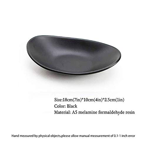 XinHuiGY Schwarze Schlüsselring Gericht Schmucktablett Schlüsselablage-Organizer, Kommode Dekor Eingang Schlüsselschale Dekorative Schmuckschale Einweihungsgeschenk