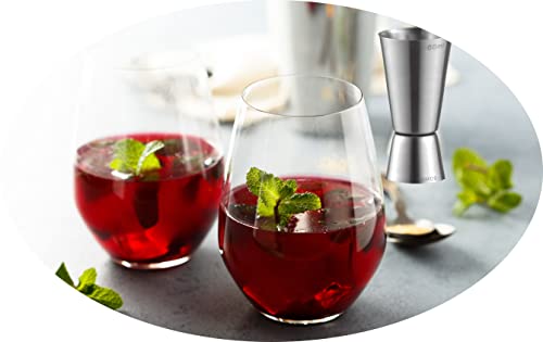 Miriquidi Negroni - Set di 6 bicchieri con incisione Negroni da 300 ml Miriquidi Negroni - Set di 6 bicchieri con incisione Negroni da 300 ml
