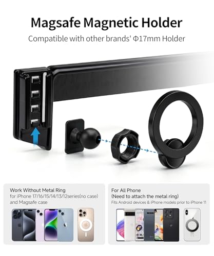 Image of Car Phone Holder for Honda Accord 2018-2022 8 inch Screen Magsafe Accessories