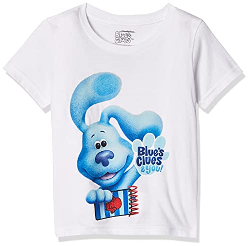 Nickelodeon Blue's Clues & You Blue & Notepad Toddler Boy T-Shirt-Blue, Josh & Magenta