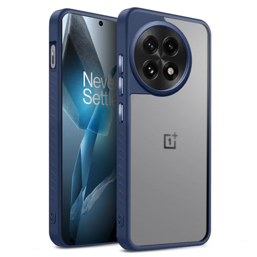 Image of KARWAN️ Shockproof Back Case Cover for Oneplus 13R | Camera Protection Bump |Shockproof Back Case Cover for Oneplus 13R - Blue