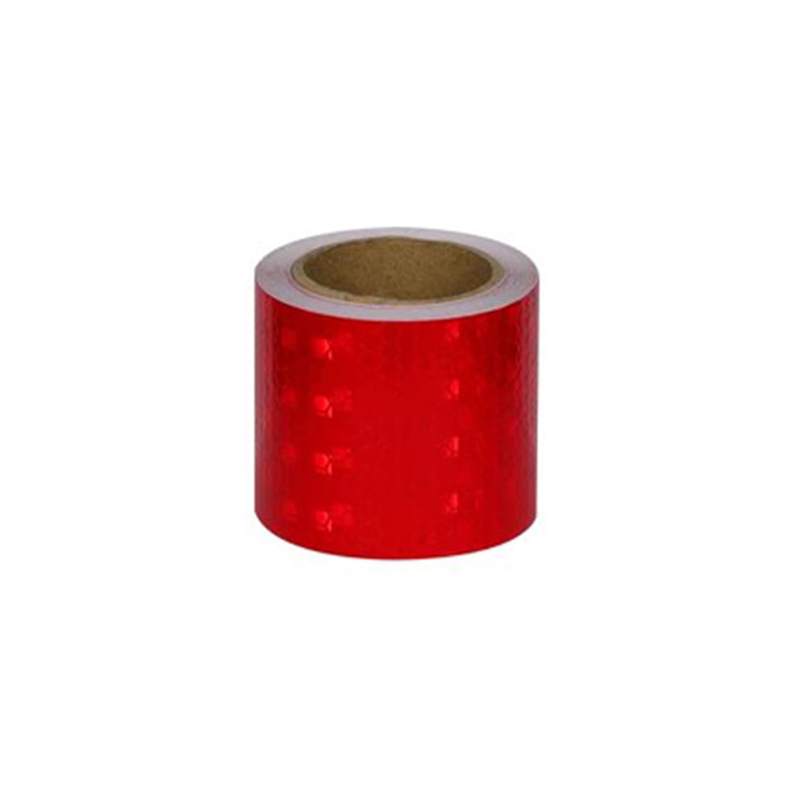 Yuzguhey Red Reflective Tape, Self Adhesive Fluorescent Reflector Warning Tape, 5-20Cm Multicolor For Vehicles Boats Trailers(,5Cm)