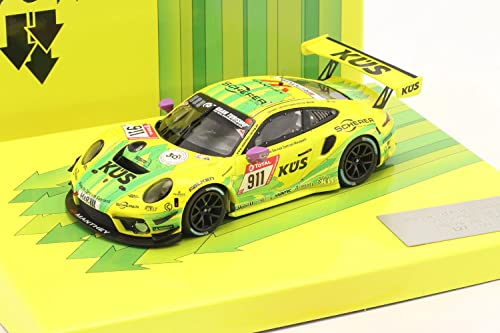 Amazon | ミニチャンプス 1/43 ポルシェ 911 GT3 R #911 優勝 24時間