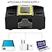 Automatic Card Shuffler, New Upgraded USB/Battery Powered Casino Card Shuffling Machine for Home Party Card Games, Poker, Blackjack, Uno, Texas Hold'em,2 Deck