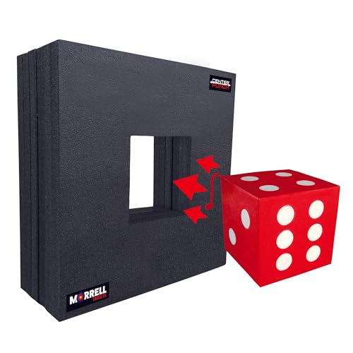 Image of Morrell Targets Center Punch Foam Frame with High Roller Insert, Layered Archery Block for Compound Bows and Crossbows