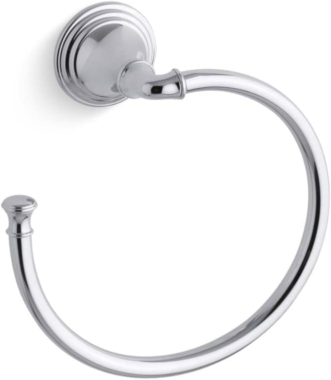 KOHLER Devonshire Bathroom -Towel Ring Hand -Towel Holder, Polished ...