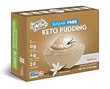Simply Delish Natural Instant Vanilla Pudding - Sugar Free, Non GMO, Gluten Free, Fat Free, Vegan, Keto Friendly - 1.7 OZ (Pack of 3)