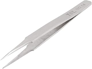 New Lon0167 115mm Length Featured Stainless Steel Tapered reliable efficacy Tip Straight Tweezers(id:686 16 ca 8ef)