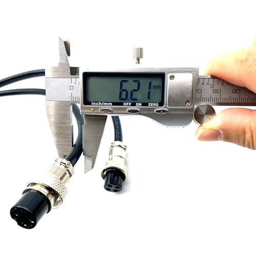 16.4 ft GX16 4 Pin Cable Double Female Head Aviation Cordset, GX16 4 Pin Panel Mount Circular Metal Aviation Connector Adapter Female to Female 20AWG (5Meter) by FOWIUNYE - Image 4