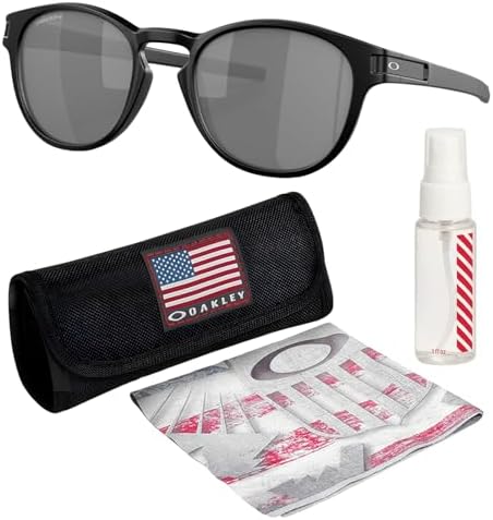 OAKLEY LATCH OO9265 Sunglasses With Official Eyewear Kit Bundle