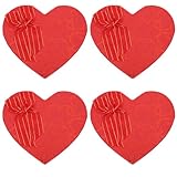 devolver bombonas vacias Cajas de regalo: fabricadas con material de buena calidad, duraderas y seguras, excelentes y ecológicas, ideales para un uso prolongado; cajas con forma de corazón