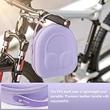 ZUJFPL EVA Hard Shell Case for JBL TUN 670NC/520BT/770NC/720BT and JBL Live 670NC/770NC and Anker Soundcore Life Q20i，Wireless Headphones, Premium Travel Protective Headphone Storage Bag - Purple - Image 6