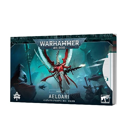 Games Workshop - Warhammer 40.000: Karteikarten - Aeldari (10. Ausgabe)