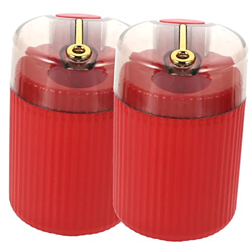 Veemoon 2pezzi Porta Stuzzicadenti a Pressione Distributore di Stuzzicadenti Riutilizzabile per Uso Quotidiano