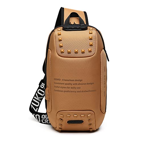 Anti-theft Sling Bag Men Business Crossbody bags