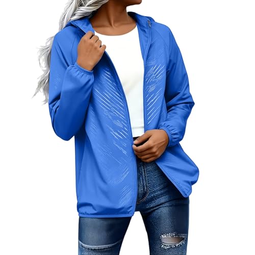 Chubasquero mujer impermeable ligero para senderismo y trekking con capucha fija