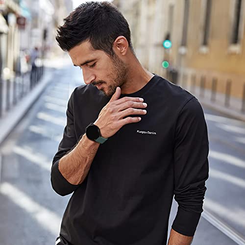 Maledan 8 Pack Bands Compatible With Samsung Watch 4 Bands/Samsung Watch 5 Bands 40Mm 44Mm, Galaxy Watch 5 Pro/Galaxy Watch 3/Active 2/Watch 4 Classic, 20Mm Soft Silicone Wristbands Women Men, Small #TOP7