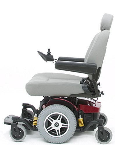 Pride Mobility - Jazzy 614 HD - Heavy Duty Power Chair - Candy Apple Red - //coolthings.us