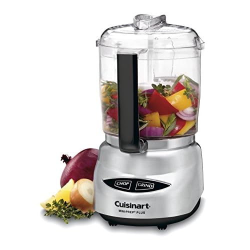Cuisinart Mini Prep Plus Food Processor, 4 Cup, Brushed Stainless
