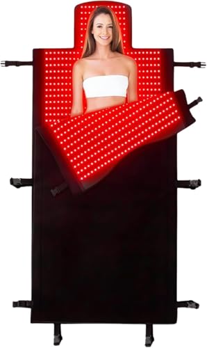 FUIART Dual Wavelength Red Light Therapy Blanket