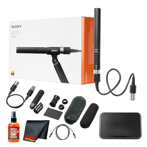 Sony ECM-778 Camera-Mount Condenser Microphone (Renewed)