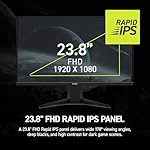 msi MAG 245F X24 24-inch 1920 x 1080 (FHD) Gaming Monitor, 240Hz, FreeSync Premium, HDR Ready, HDMI, VGA Port, VESA Mountable, Tilt, 4-Side Slim Bezel, 0.5ms, Black - Image 3