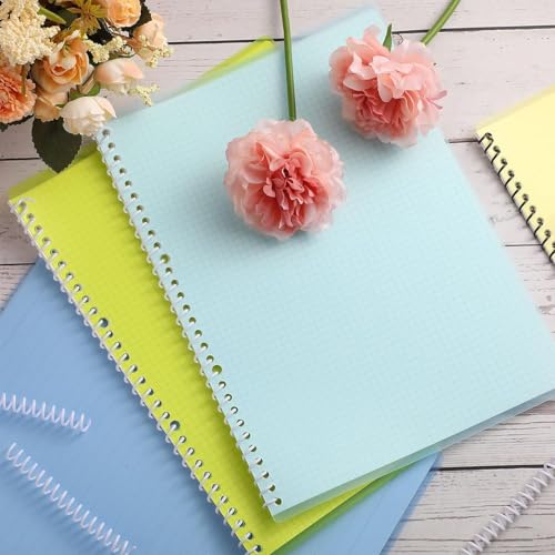 Image of GEDI 20mm Spiral Binding White Heavy Quality Plastic Spiral Ring /Coil /Loop Manual Ring Binder (20mm)