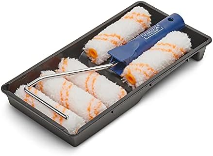 Hamilton for The Trade 7 Piece Medium Pile Paint Roller Set with Tray, 4"