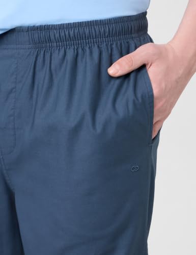 Image of Symbol Premium Men's 100% Cotton Super Soft Solid Pyjamas | Elasticated Waistband | Dual Side Pockets | Available in Plus Sizes