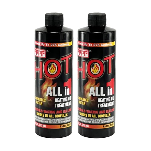 FPPF 00161 Hot All-in-1 Heating Oil Treatment 16oz Bottle Pack of 2