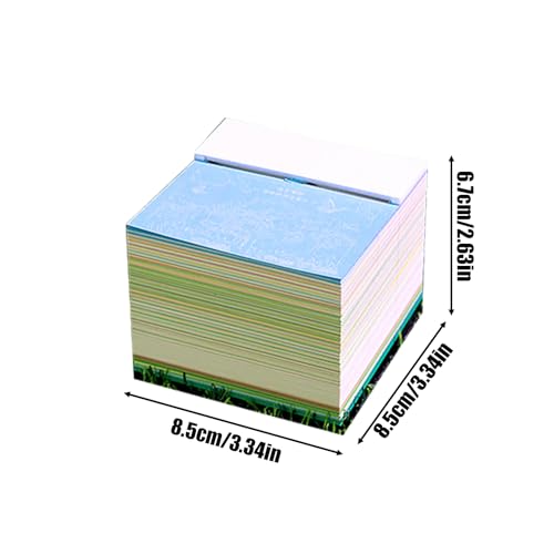 Calendrier 3D carnet sculpture en papier rivière et maison arbre - 6