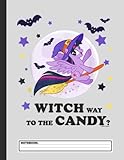 My Little Pony Halloween Twilight Sparkle Witch Way To Candy Notebook: Candy Composition Notebook...