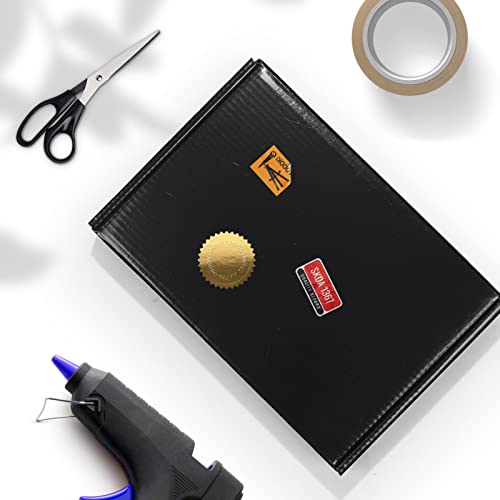 Image of ZBEIVAN 9x6x2 Black Small Shipping Boxes, 20 Packs Corrugated Cardboard Mailer Boxes for Packaging Small Business Mailing Gifts Wrap Boxes with Lids