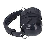Jeffergarden Gehörschutz-Ohrenschützer, Ergonomische, Komfortable Kopfhörer mit Geräuschunterdrückung Zum Lernen und Schlafen, NRR 28 DB, Schwarze Ohrenschützer für Erwachsene und
