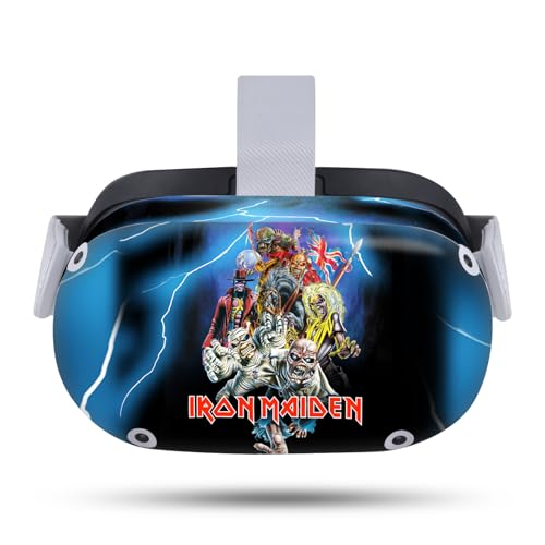 Vinyle autocollant Meta Quest 2 Iron Maiden - Découpe de précision Best of Beast