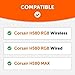 WC Freeze HS80 - Cooling Gel Earpads for Corsair HS80 RGB Wireless, Wired, & HS80 Max by Wicked Cushions - Elevate Comfort, Thickness & Sound Isolation for Epic Gaming Sessions | Black