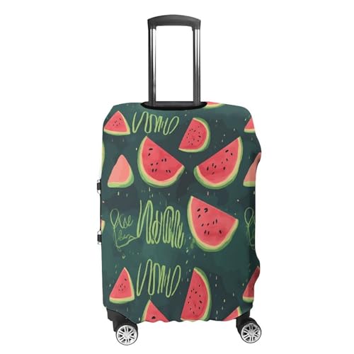 Carry on Luggage Cover in A Melon Suitcase Covers for Luggages Tsa Approved Travel Luggage Sleeve Protector Elastic Suitcase Protector Anti-Scratch Washable Fits 19-30 Inch Case -M4