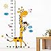 Produktbild Bomcomi Cartoon Giraffe Removable Tapete Self Adhesive Wandabziehbild-Kunst-Wand-Aufkleber-Baby-Schlafzimmer-Dekor