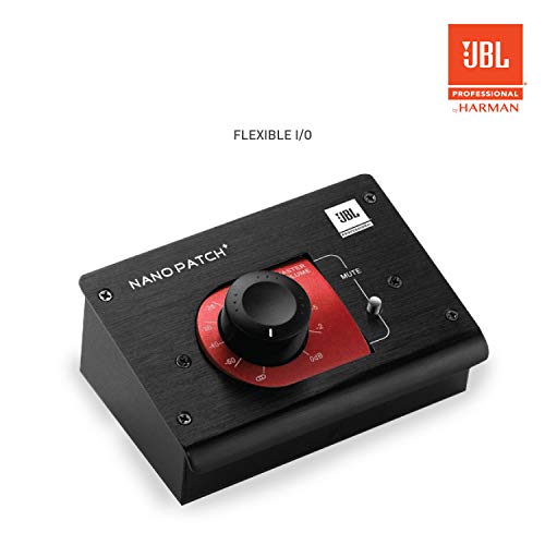 JBL NPATCH BLK Nano Patch+ Compact 2-Channel Passive Volume Controller