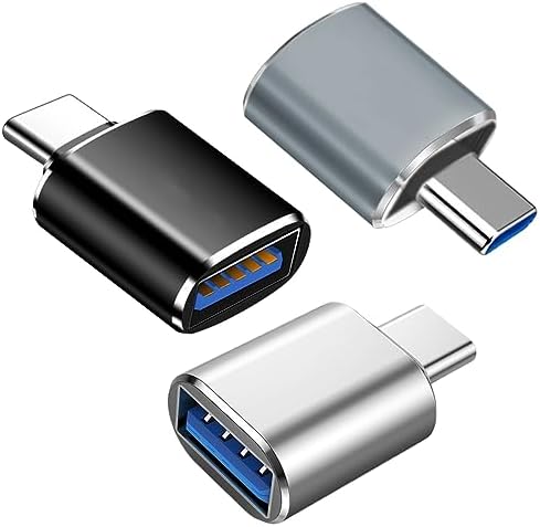 USB C auf USB Adapter 4 Stück, USB C zu USB 3.0 OTG Adapter USB Buchse ...