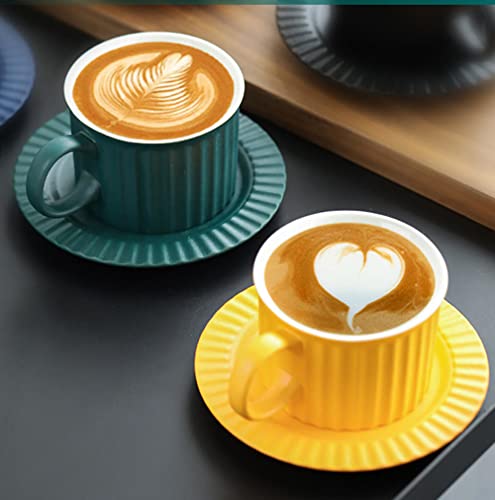 Tasses à café polyvalentes avec couvercles hermétiques en céramique - 3