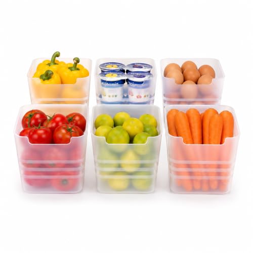 Image of Fridge Organiser Set of 6, 950 ML
