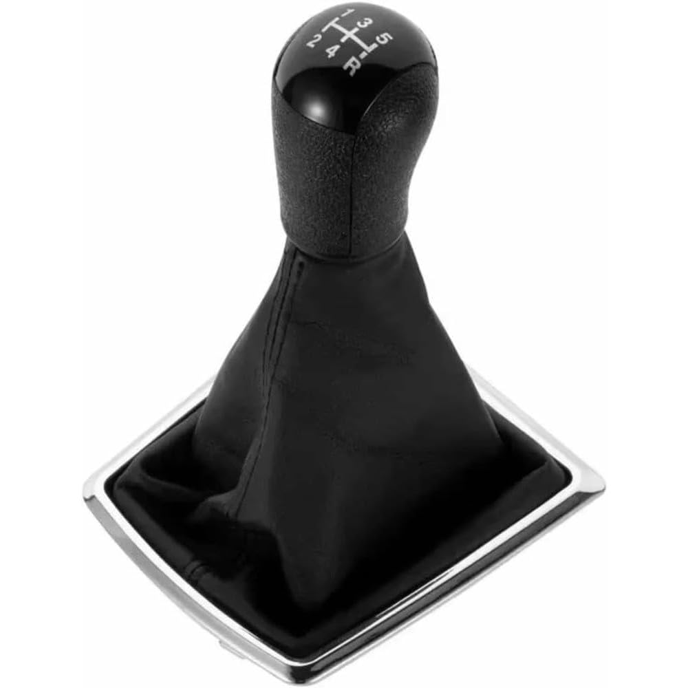 GZNBB Car Manual Gear Shift Knob Boot Cover Gaiter Lever Shifter Handle Stick, for Focus 2 for Mondeo MK2 2005-2008