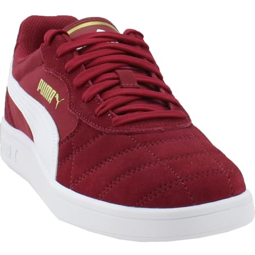 PUMA PUMA Unisex-Adult Astro Kick Sneaker, Rhubarb White Team Gold, 7.5 M US